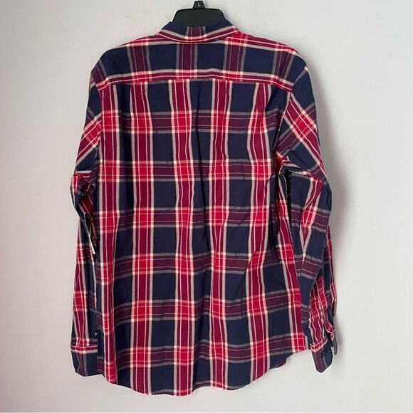 Nautica Men’s Plaid Long Sleeve Button Front Shirt M - Picture 4 of 4